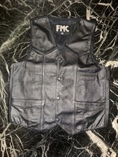Fmc vintage leather jacket - vintage,