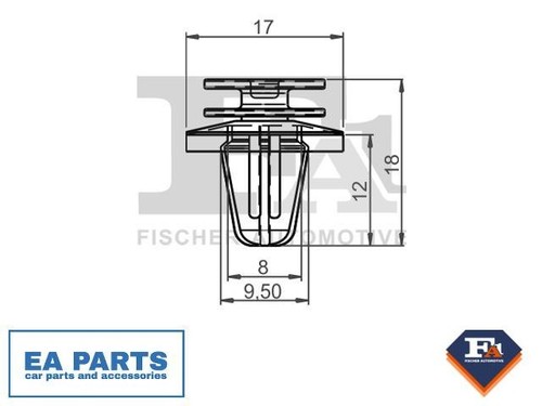 Clip trim protection strip - clip,,