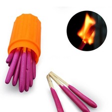 20pcs Stormproof Matches 2'' 10s Burning Camping w/ Box Waterproof Matches