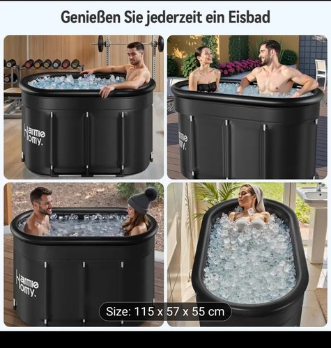 Ice cold traphey bath - cold, &