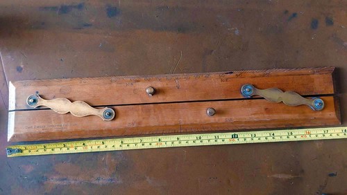 Antique parallel rule - parallel,