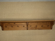 Wall Mount Shelf Wooden Rustic