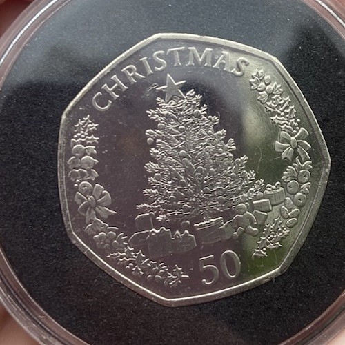 Gibraltar 2016 christmas 50p - gibraltar,