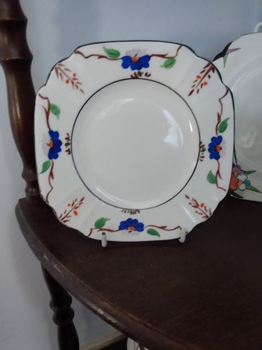 Vintage hand painted art - hand,
