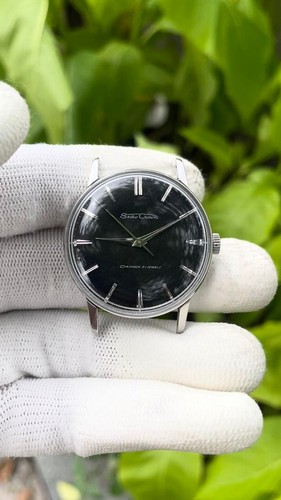 Seiko crown diashock jewels - seiko,