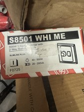 MK 500w 1gang Dimmer with 2