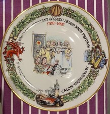 A Plate Celebrating The