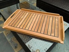 Solid Teak Serving Tray 58cm x
