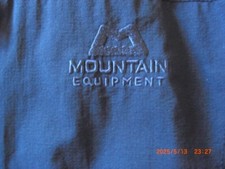 Mountain Equipment KINESIS Cosmos Blue Soft Shell Zip Hoody Jacket UK 16 XL L