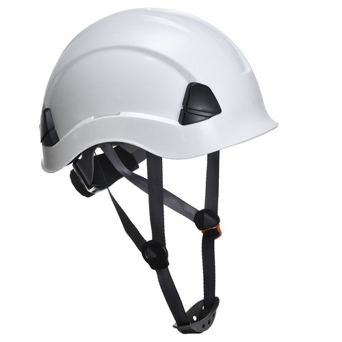 White climbing hard hat - , safety