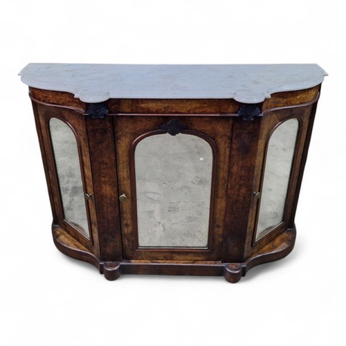 Victorian marble top credenza - victorian,