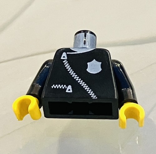 Lego minifigure torso black
