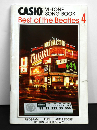 Rare casio tone song book - rare,