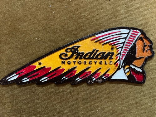 Cast metal indian - cast,