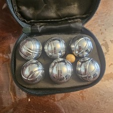 Boules set, 6 balls