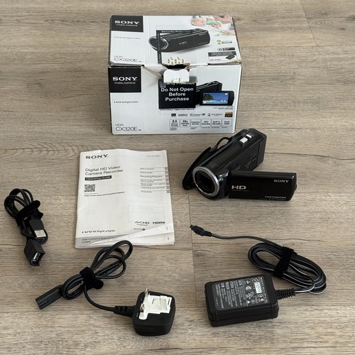 Sony handycam hdr cx320e full - sony,