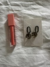 Lipstick and Ear Rings for