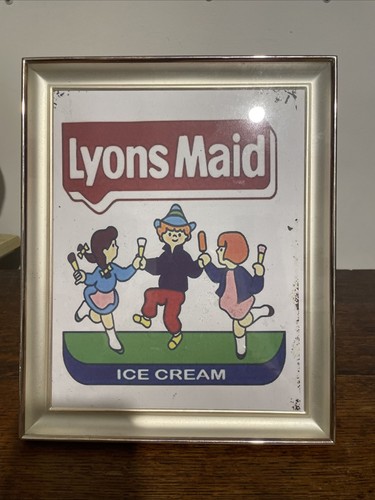 Framed lyons maid ice cream - maid,