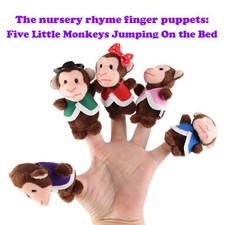 7pcs/set Monkey Baby Finger