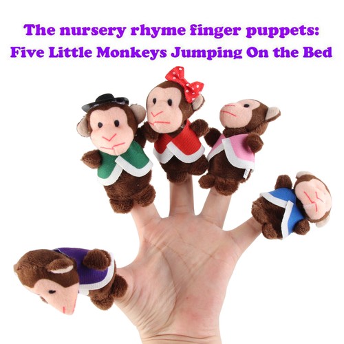 7pcs set monkey - monkey, finger
