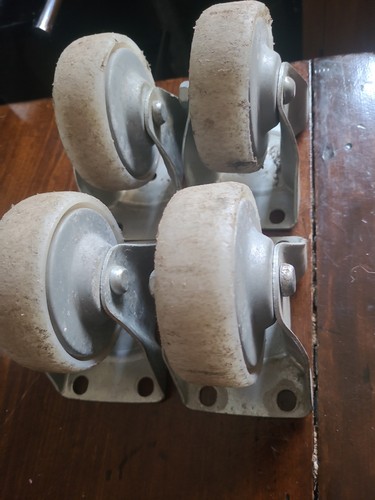 Casters set industrial - casters,set, 4