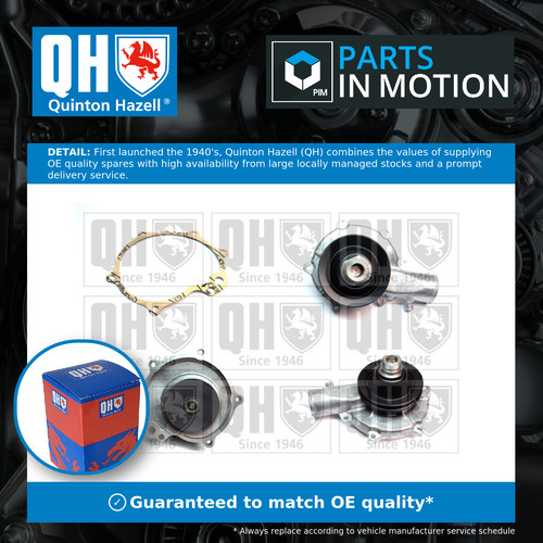 Water pump fits - pump, vauxhall