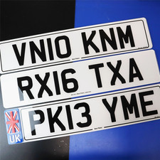 Premium Replacement Number Plates ✅Road Legal ✅Quick Del ✅2D 3D 4D