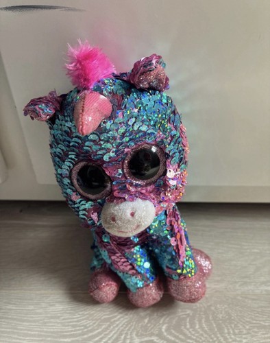 Beanie boos celeste sequin - ty,