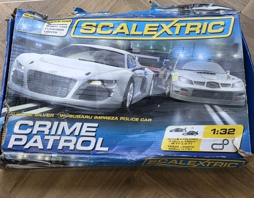 Scalextric set crime - scalextric,