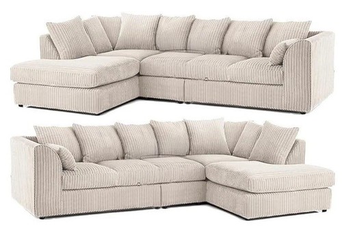 Jumbo cord corner sofa - cord, set