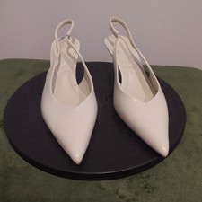 Primark White Slingback Kitten