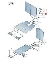 VW TRANSPORTER T6 BENCH SEAT 2