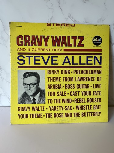 Vintage steve allen gravy - steve, "gravy