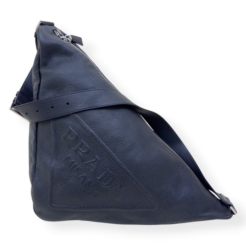 Prada triangle leather - triangle,