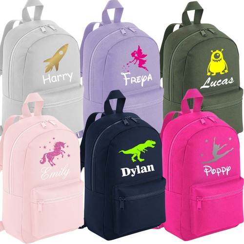 Personalised kids backpack - personalised,
