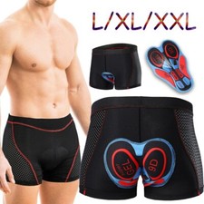 Cycling Bike Underwear Gel Padded Biking Pants Shorts Elastic MTB Underpants Men