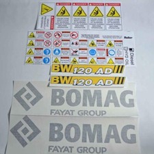 Decal Sticker Set Bomag