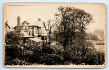 POSTCARD LARGE HOUSE IN TREES