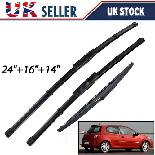 3pcs front rear windscreen - rear,