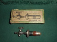 vintage James Heeley & sons Champagne tap, the champion