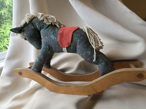 Vintage fabric plush - fabric, rocking
