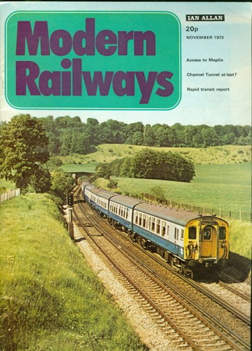 1973 modern railways - railways, magazine