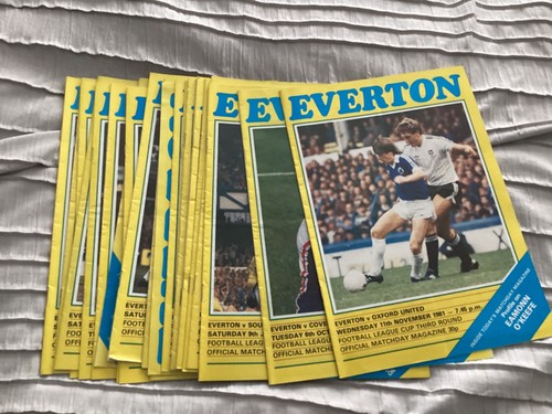 1981 set everton home - set, of