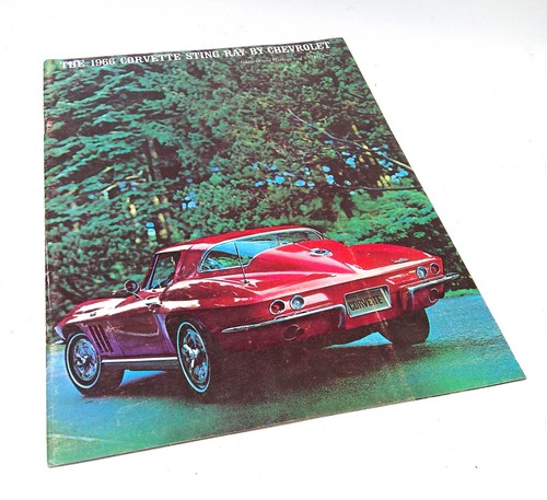 Corvette 1966 sting ray dealer - ray,