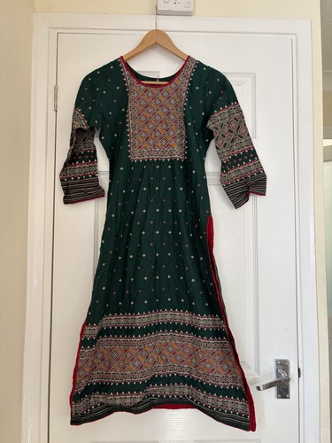 Ajrakh print kurta womens - print, uk
