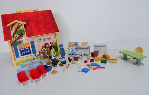 Playmobil vintage pet - vintage, clinic