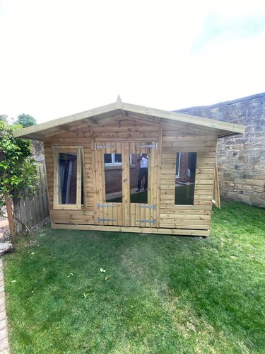 Garden shed summer house - shed,