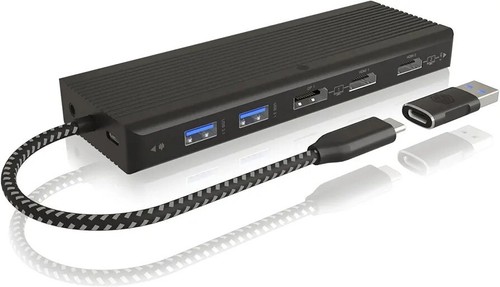 Icy box dk4080ac in 1 - box, 9-in-1