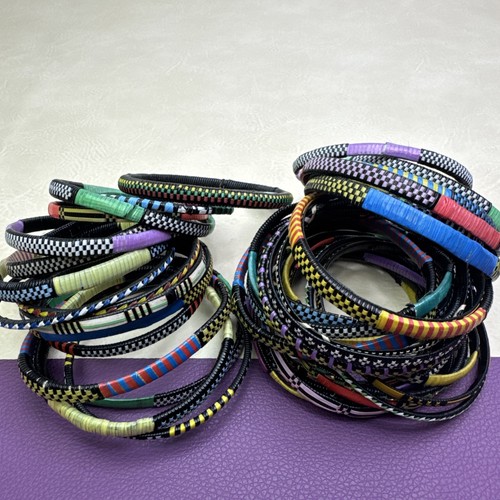 African bangles handmade - african,