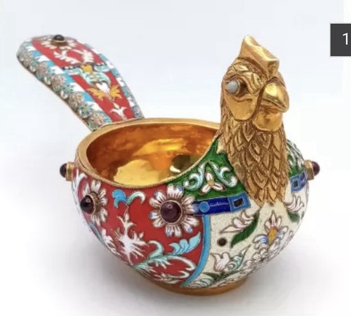 Russian style gilded silver - style,